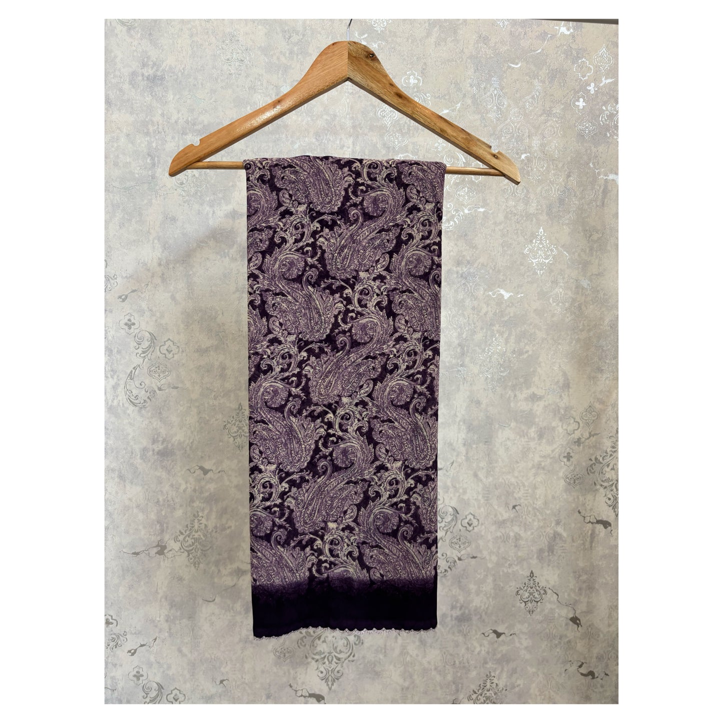 Georgette Saree : Purple - TN126