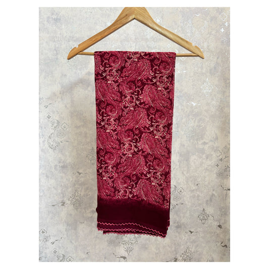 Georgette Saree : Red - TN129