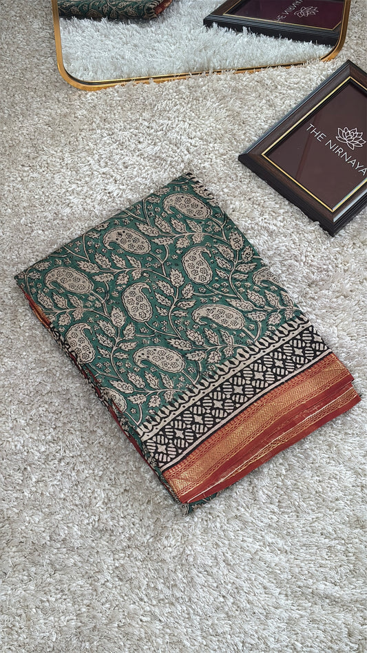 Maheshwari Silk Saree - TN152