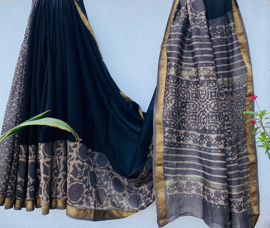 Maheshwari Silk Saree - TN154