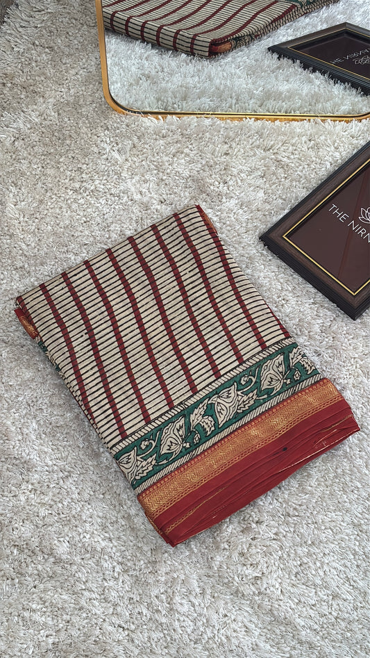 Maheshwari Silk Saree - TN156