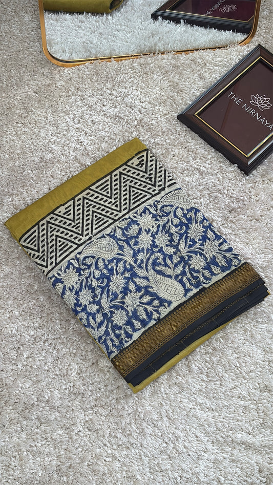 Maheshwari Silk Saree - TN157